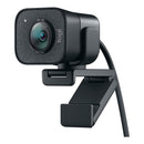 Webcam Full HD Logitech For Creators StreamCam Plus para Streaming e Criação de Conteúdo com Microfone Embutido, 1080p 60fps, Autofoco Inteligente, Conexão USB-C e Tripé Incluso