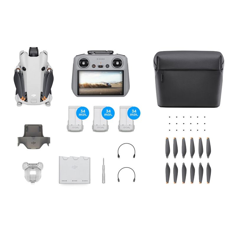 Drone DJI Mini 4 Pro Fly More Combo (Com tela) BR - DJI043