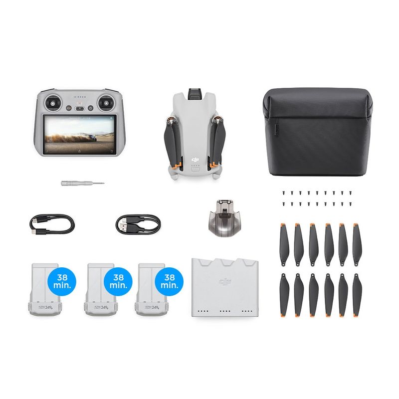 Drone DJI Mini 3 Fly More Combo (Com tela) BR - DJI033