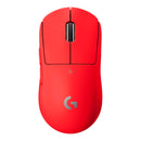 Mouse Gamer Sem Fio Logitech G PRO X SUPERLIGHT com Tecnologia LIGHTSPEED, Ultraleve 63g, 5 Botões Programáveis, Sensor HERO 25K e Bateria Recarregável - Compatível com POWERPLAY - Vermelho