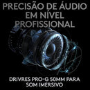 Headset Gamer Sem Fio Logitech G PRO X Wireless LIGHTSPEED com 7.1 Dolby Surround, Tecnologia Blue VO!CE, Design Confortável e Durável, Drivers PRO-G 50 mm e Bateria Recarregável