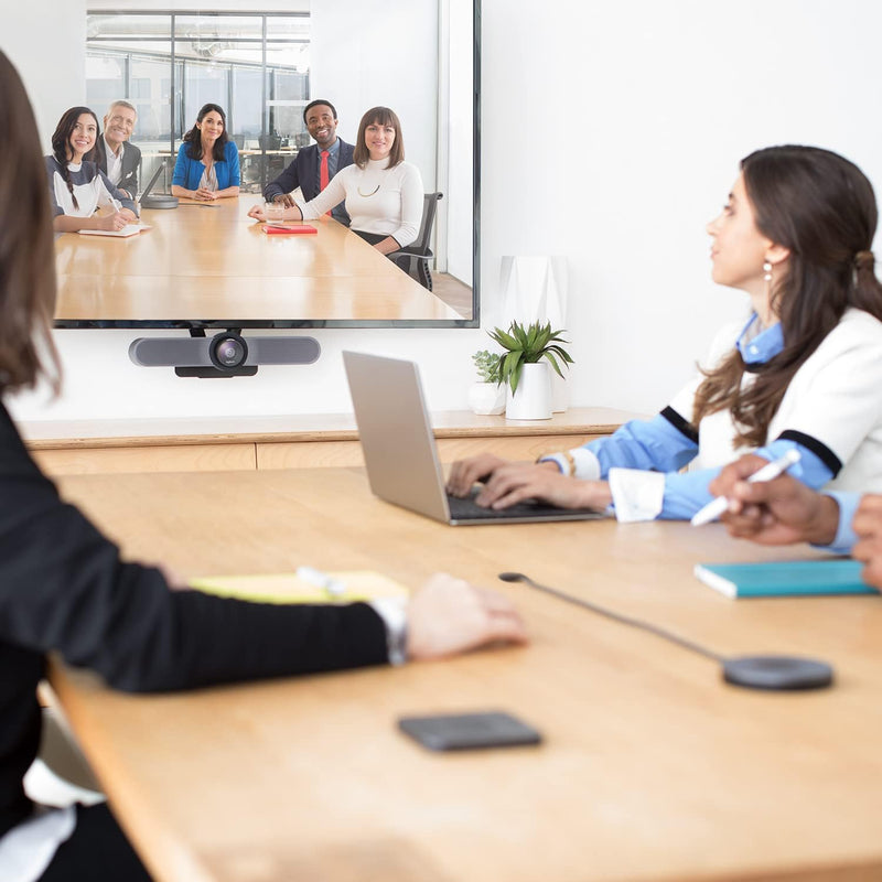 Câmera Videoconferencia Meetup, Logitech, 960-001101, Preta