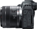 Câmera Mirrorless Canon EOS R8 Full-Frame, 24,2 MP, Vídeo 4K, com Lente RF24-50mm F4.5-6.3 IS STM, Preta