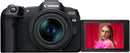 Câmera Mirrorless Canon EOS R8 Full-Frame, 24,2 MP, Vídeo 4K, com Lente RF24-50mm F4.5-6.3 IS STM, Preta