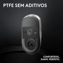 Mouse Gamer Sem Fio Logitech G PRO X SUPERLIGHT 2 com Tecnologia LIGHTSPEED, Ultraleve, Switch LIGHTFORCE, Sensor HERO 2 com 32K DPI, 5 botões programáveis e Bateria Recarregável