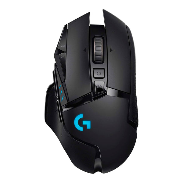 Mouse Gamer Sem Fio Logitech G502 LIGHTSPEED com Tecnologia RGB LIGHTSYNC, Ajustes de Peso, 11 Botóes Programáveis, Sensor HERO 25K e Bateria Recarregável - Compatível com POWERPLAY