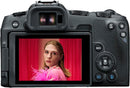 Câmera Mirrorless Canon EOS R8 Full-Frame, 24,2 MP, Vídeo 4K, com Lente RF24-50mm F4.5-6.3 IS STM, Preta