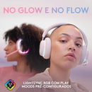 Headset Gamer Sem Fio Logitech G735 LIGHTSPEED Com RGB LIGHTSYNC, Microfone Destacável, Tecnologia BLUE VO!CE, Bateria Recarregável, Conexão Bluetooth, Compatível Com PC, Android, iOS