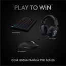 Mouse Gamer Sem Fio Logitech G PRO X SUPERLIGHT com Tecnologia LIGHTSPEED, Ultraleve 63g, 5 Botões Programáveis, Sensor HERO 25K e Bateria Recarregável - Compatível com POWERPLAY - Preto