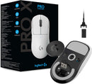 Mouse Gamer Sem Fio Logitech G PRO X SUPERLIGHT com Tecnologia LIGHTSPEED, Ultraleve 63g, 5 Botões Programáveis, Sensor HERO 25K e Bateria Recarregável - Compatível com POWERPLAY - Branco