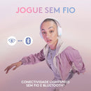 Headset Gamer Sem Fio Logitech G735 LIGHTSPEED Com RGB LIGHTSYNC, Microfone Destacável, Tecnologia BLUE VO!CE, Bateria Recarregável, Conexão Bluetooth, Compatível Com PC, Android, iOS