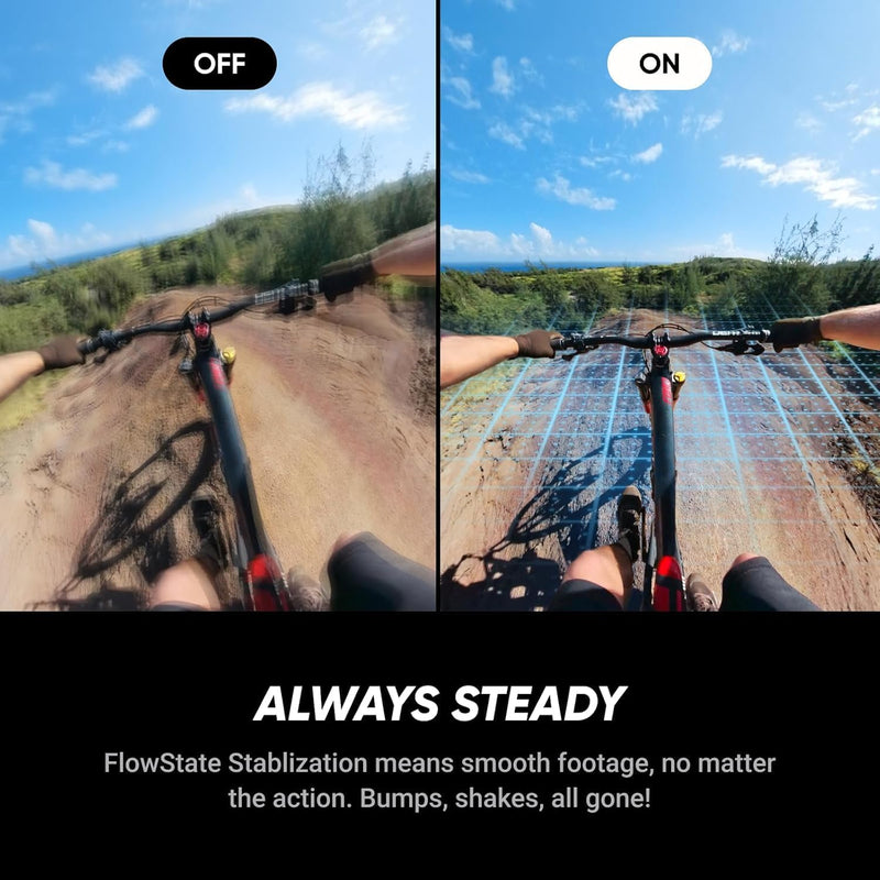 Insta360 X5 - Câmera de ação 360 à prova d'água com sensores de 1/3.3 cm, vídeo HDR 8K 360, foto de 72 MP, lente única 4K60fps, desempenho aprimorado em pouca luz, lentes atualizadas substituíveis