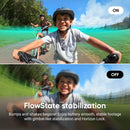 Insta360 GO 3S - Pacote padrão - Câmera de vlogging preta portátil minúscula de 128 GB 4K, POV sem usar as mãos, monte em qualquer lugar, estabilização, bateria que dura 140 minutos, impermeável até 10 m, POV de pets